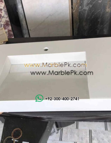 Modern Marble Bath Vanity Sink - Modern wash room vanity mpk 394