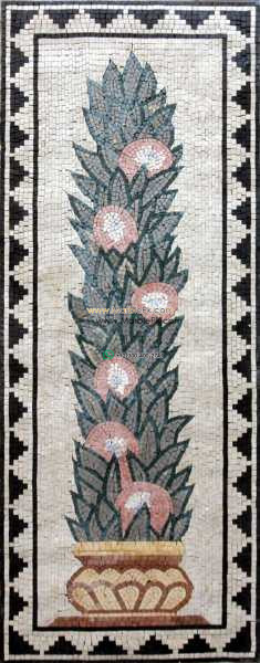 Mosaic Flower - Mosaic art flowers by marblepk.com mpk fl 325 235x600