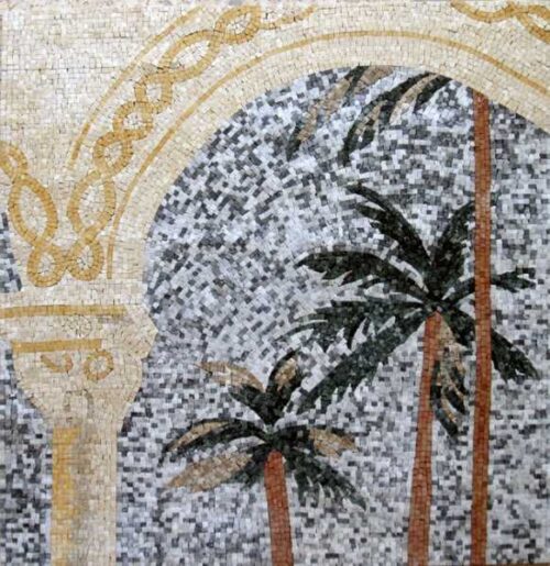 Mosaic Flower - Mosaic art flowers by marblepk.com mpk fl 329 582x600
