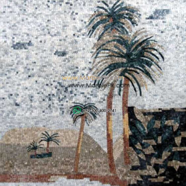Mosaic Flower - Mosaic art flowers by marblepk.com mpk fl 330 563x600