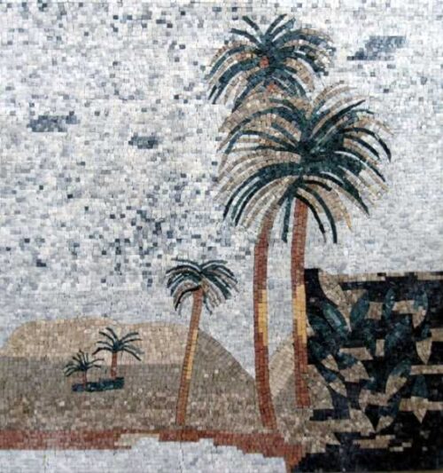 Mosaic Flower - Mosaic art flowers by marblepk.com mpk fl 330 563x600