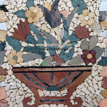 Mosaic Flower - Mosaic art flowers by marblepk.com mpk fl 358 486x600