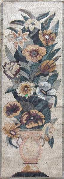 Mosaic Flower - Mosaic art flowers by marblepk.com mpk fl 359 214x600