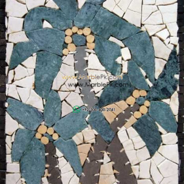 Mosaic Flower - Mosaic art flowers by marblepk.com mpk fl 365 467x600