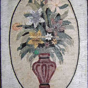 Mosaic Flower - Mosaic art flowers by marblepk.com mpk fl 373 415x600