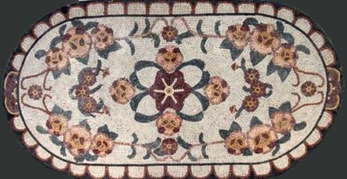 Mosaic Flower - Mosaic art flowers by marblepk.com mpk fl 374 600x310