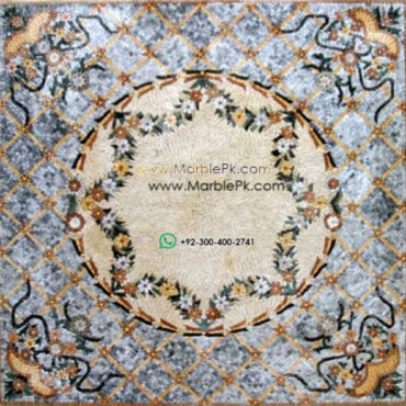 Mosaic Flower - Mosaic art flowers by marblepk.com mpk fl 407 600x592