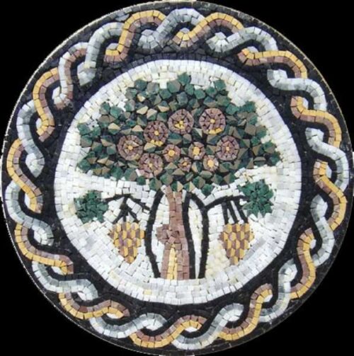 Mosaic Flower - Mosaic art flowers by marblepk.com mpk fl 408 596x600