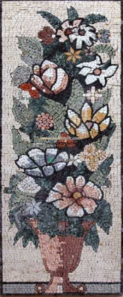 Mosaic Flower - Mosaic art flowers by marblepk.com mpk fl 427 249x600