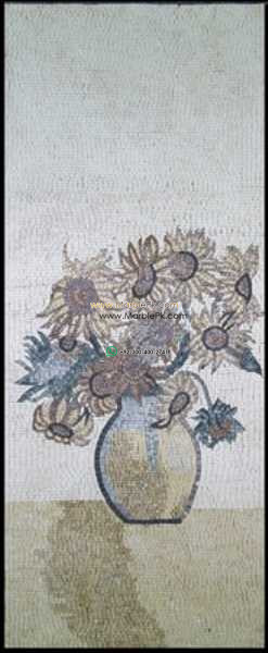Mosaic Flower - Mosaic art flowers by marblepk.com mpk fl 449 247x600