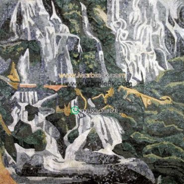 Mosaic Art Landscap - Mosaic art landscape by marblepk.com mpk l 323 659x600