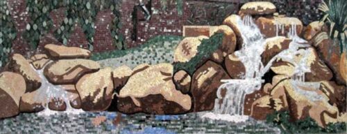 Mosaic Art Landscap - Mosaic art landscape by marblepk.com mpk l 324 800x311