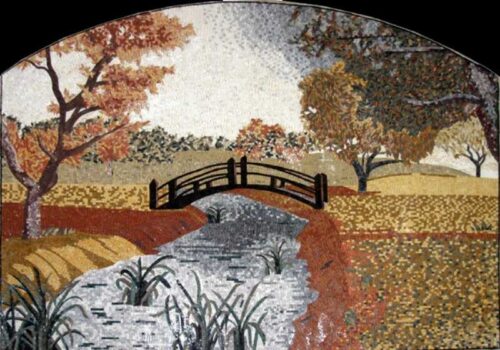 Mosaic Art Landscap - Mosaic art landscape by marblepk.com mpk l 326 800x560