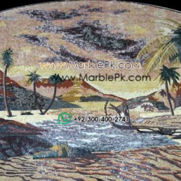 Mosaic Art Landscap - Mosaic art landscape by marblepk.com mpk l 327 800x474
