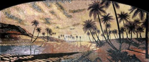 Mosaic Art Landscap - Mosaic art landscape by marblepk.com mpk l 328 800x332