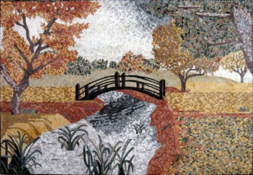 Mosaic Art Landscap - Mosaic art landscape by marblepk.com mpk l 330 800x552