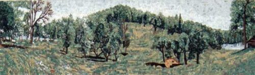 Mosaic Art Landscap - Mosaic art landscape by marblepk.com mpk l 336 800x236