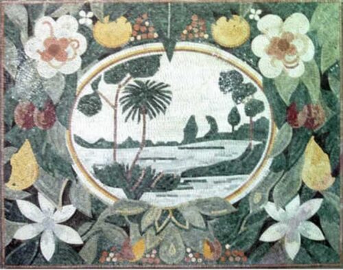 Mosaic Art Landscap - Mosaic art landscape by marblepk.com mpk l 344 763x600
