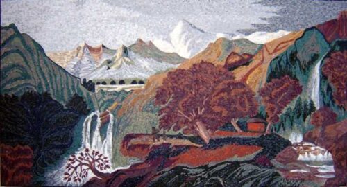 Mosaic Art Landscap - Mosaic art landscape by marblepk.com mpk l 345 800x432
