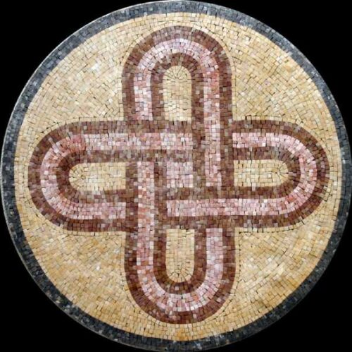 Marble Mosaic Medallion - Mosaic art medallion by marblepk.com mpk m 335 601x600
