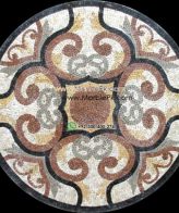 Marble Mosaic Medallion - Mosaic art medallion by marblepk.com mpk m 354 601x600