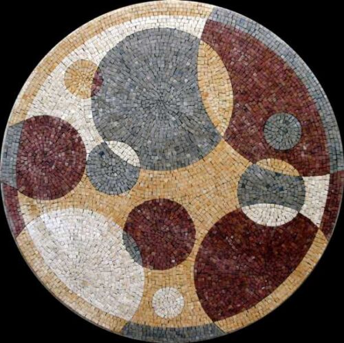 Marble Mosaic Medallion - Mosaic art medallion by marblepk.com mpk m 364 601x600
