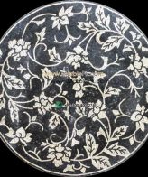 Marble Mosaic Medallion - Mosaic art medallion by marblepk.com mpk m 436 603x600