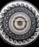 Marble Mosaic Medallion - Mosaic art medallion by marblepk.com mpk m 460 600x600