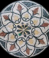 Marble Mosaic Medallion - Mosaic art medallion by marblepk.com mpk m 463 601x600