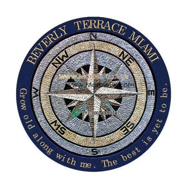 Marble Mosaic Medallion - Mosaic art medallion by marblepk.com mpk m 472 662x600