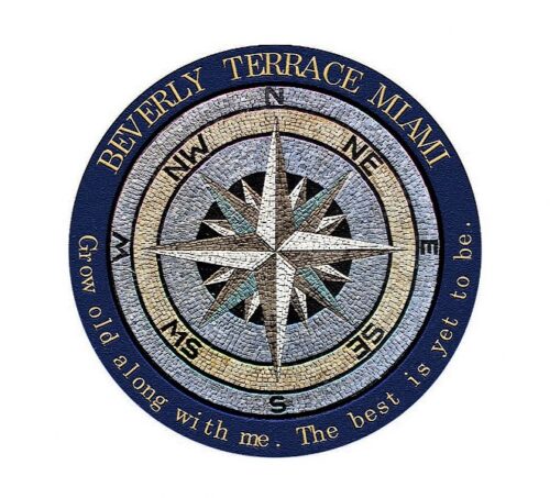 Marble Mosaic Medallion - Mosaic art medallion by marblepk.com mpk m 472 662x600