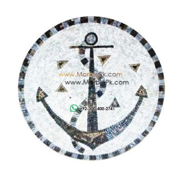 Marble Mosaic Medallion - Mosaic art medallion by marblepk.com mpk m 477 642x600