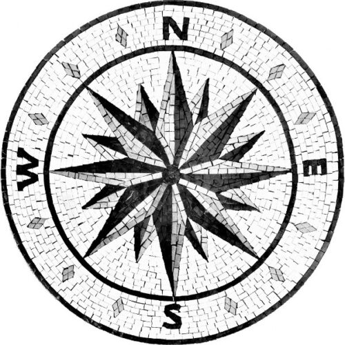 Marble Mosaic Medallion - Mosaic art medallion by marblepk.com mpk m 484 600x600