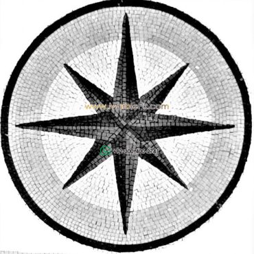 Marble Mosaic Medallion - Mosaic art medallion by marblepk.com mpk m 493 593x600