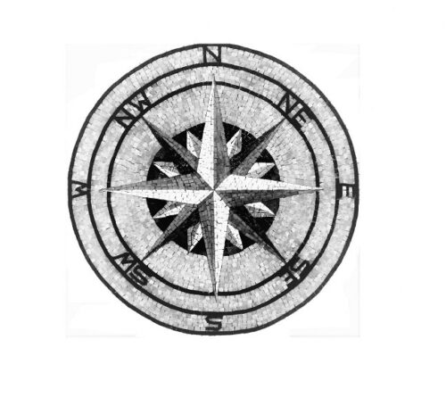 Marble Mosaic Medallion - Mosaic art medallion by marblepk.com mpk m 496 647x600