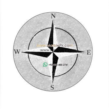 Marble Mosaic Medallion - Mosaic art medallion by marblepk.com mpk m 499 584x600