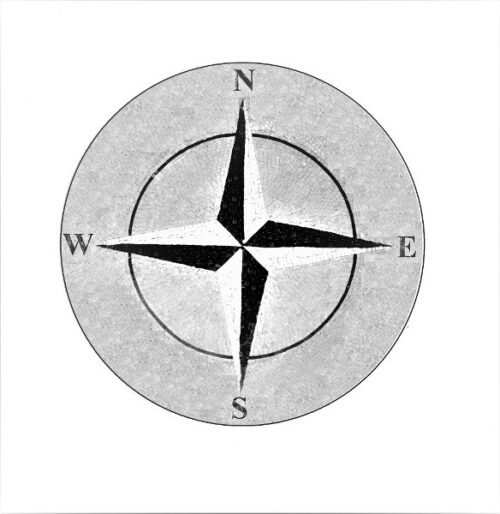 Marble Mosaic Medallion - Mosaic art medallion by marblepk.com mpk m 499 584x600