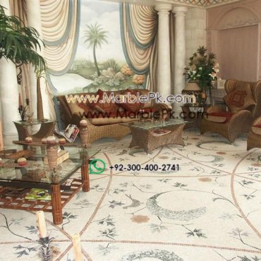 Marble Mosaic Medallion - Mosaic art medallion by marblepk.com mpk m 503 800x533