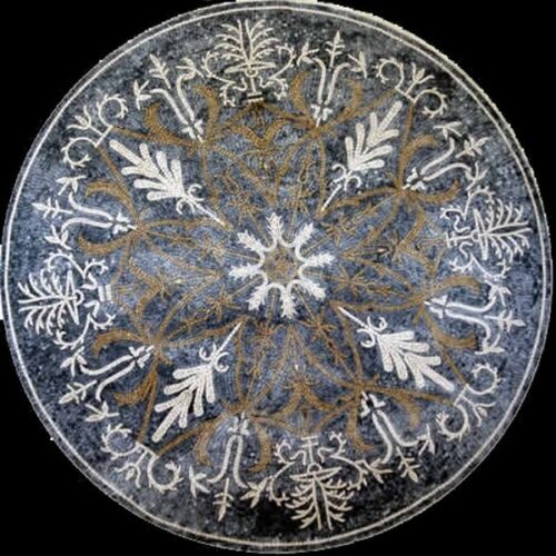 Marble Mosaic Medallion - Mosaic art medallion by marblepk.com mpk m 545 600x600