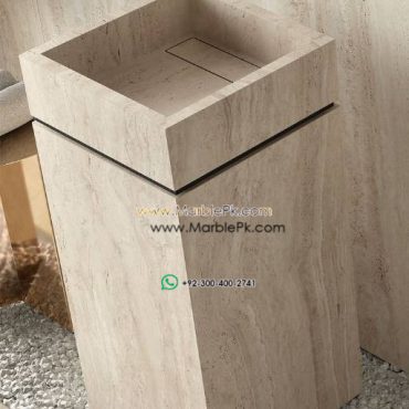 Modern Marble Bath Vanity Sink - Standaline marble bath sink vanity mpk 232
