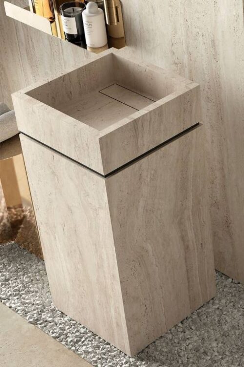 Modern Marble Bath Vanity Sink - Standaline marble bath sink vanity mpk 232