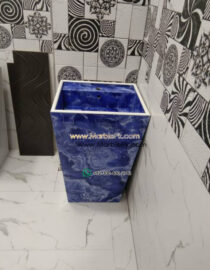 Modern Marble Bath Vanity Sink - Standaline marble bath sink vanity mpk 237