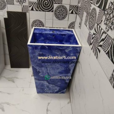 Modern Marble Bath Vanity Sink - Standaline marble bath sink vanity mpk 237