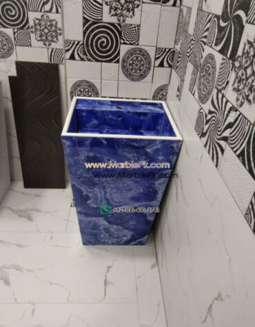 Modern Marble Bath Vanity Sink - Standaline marble bath sink vanity mpk 237