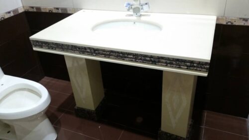 Modern Marble Bath Vanity Sink - Traditional bath vanity mpk 635