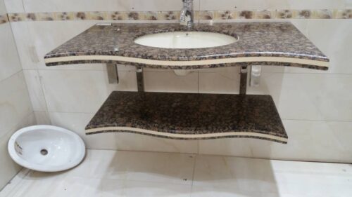 Modern Marble Bath Vanity Sink - Traditional bath vanity mpk 637