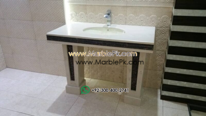 Modern Marble Bath Vanity Sink - Traditional bath vanity mpk 639