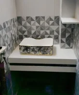 Modern Marble Bath Vanity Sink - Traditional bath vanity mpk 647