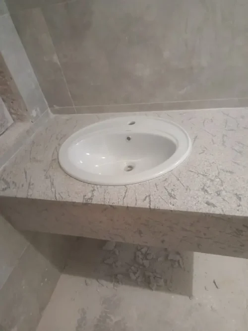 Modern Marble Bath Vanity Sink - Traditional bath vanity mpk 649