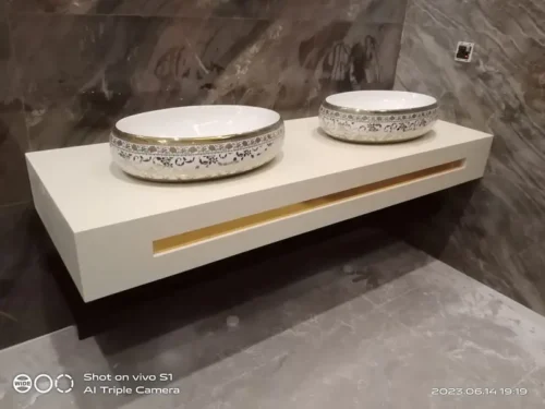 Modern Marble Bath Vanity Sink - Traditional bath vanity mpk 654